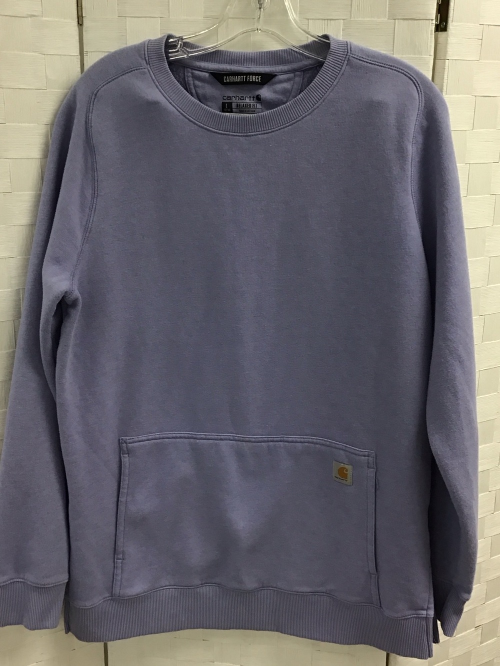 Carhartt Men's Lavender Crewneck Pullover
